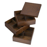 nagao Bend wappa Three Tier Well, Lacquer jh0403su