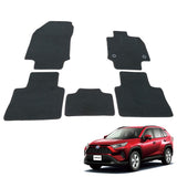 Fenice Car Mat, Floor Mat, Domestic Production, toyota Rav4 50 Series, for Hybrid Vehiclez, Black, Anti-Slip Shape, Non-Slip, Car Mat (CAR GOODS SPECIALTY SPECIALTY SPE)