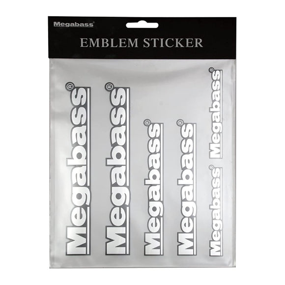 Megabass Emblem Sticker - Megabass EMBLEM STICKER