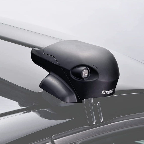 Carmate Inno XS201 Roof Carrier, Aero Base Stay Stay for Smooth Roofs.