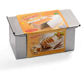 Tiger Crown 2383 Bread Pan, Silver, 3.7 x 7.5 x 3.7 inches (95 x 190 x 95 mm), 1 Loaf, Steel Aluminum Plated