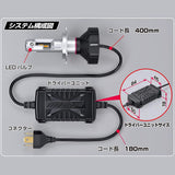 IPF HEADLIGHT LED H4 BULB, 12V/24V, 2400K, Separate Model, Ultra Yellow, 144HLB2, Hiace, etc.