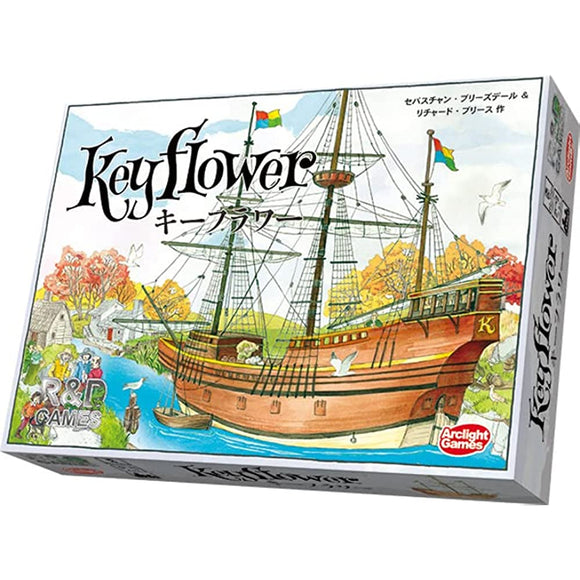 Arclite Keyflower Board Game (2-6 People, 90-120 Minutes, For Ages 13 and Up)