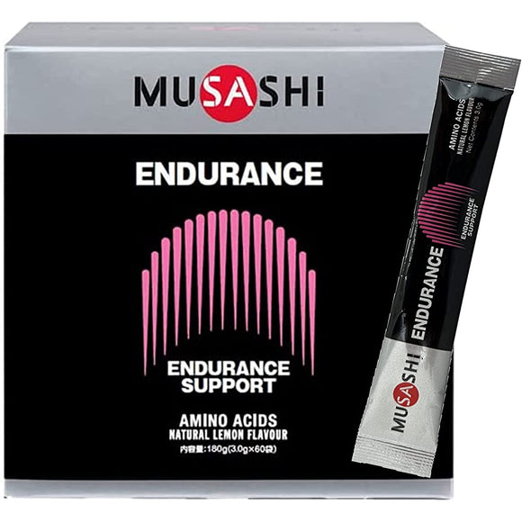 MUSASHI ENDURANCE Sticks, 0.1 oz (3.0 g) x 60 Sticks