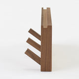 MUJI Wall-mounted furniture Triple hanger Walnut material Width 44 x Depth 2.5 x Height 10 cm 44505199