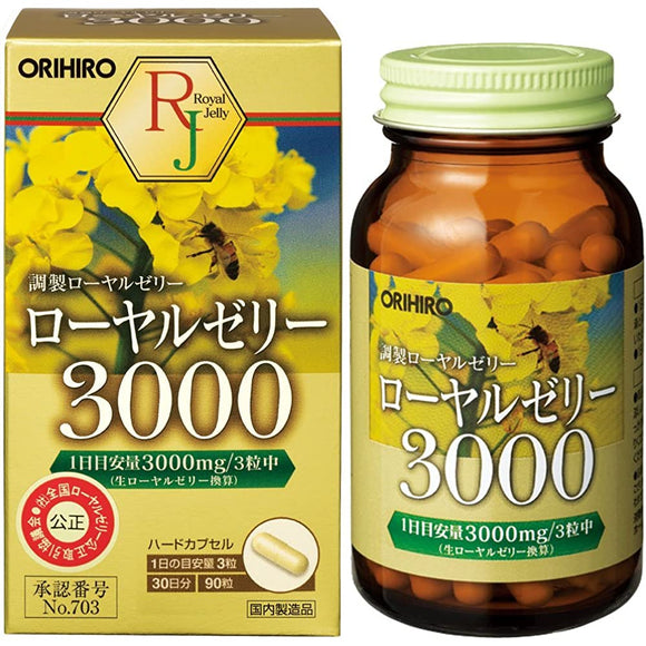 Orihiro Royal Jelly 3000 90 grains x 4