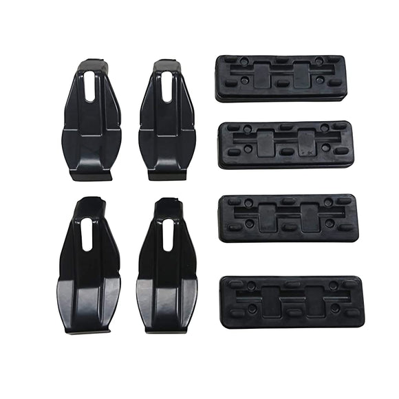 TERZO (by piaa) EH435 EH435 ROOF RACK BASE HOLDERS, 4 Pieces, Black