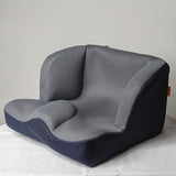 LAPS Kids L Navy Cushion for Children's Posture, Pelvic Support, Chair Removable, Portable, Breathable, Fit, Washable