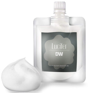 Lucifer Doroawa Face Wash, Moisturized Skin, Made in Japan, Dense Foam, Transparency, Glossy, Dark Stain, 150g