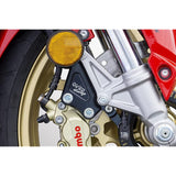 Over Racing Front Caliper Support Black Brembo 4P CBR250RR 83-021-11B