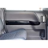Secondstage Toyota Noah Voxy 90 Series NOAH VOXY Rear PWSW (Door Switch) Panel Piano Black T659BLK