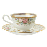 Noritake T50940/4691 Aphrodite Bone China Cup & Saucer (Both Coffee & Tea)