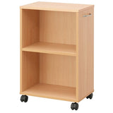 Nakabayashi NDW-001NM Cabinet, Sleeve Desk, My Wagon, Shelf Type, Natural Wood Grain