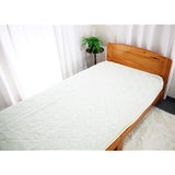 Bed Pad, Moisture Wicking, Heat Generating, Cotton Pile Double Green