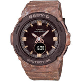 [Casio] Babygie Watch Radio Solar Ice Cream Colors BGA-2700CR-5AJF Women's Brown