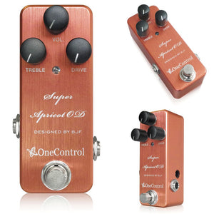 One Control Super Apricot OD Overdrive Guitar Effector