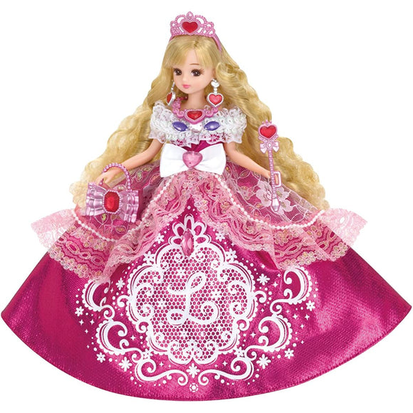 Licca-chan Doll Yumemiru Princess Pink Glitter Licca-chan