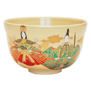 Miyaji English Incense Matcha bowl White Size: 12.4 Diameter x Height 7.8 cm Ninzenuchi Ura Hina BOX, 50-PACK