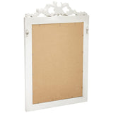 UPower Mirror Antique White W37 x H56 x D3.5 cm (Mirror: W30 x H40 cm) Grace Art Mirror