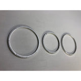 VW Volkswagen Ze beetle Aluminum Manual Air Contic Dial Ring 3PCS HALT-THEBEETLE-ALUMI