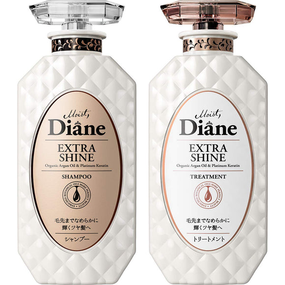 Shampoo & Treatment [Glossy Hair] Floral & Berry Fragrance Diane Perfect Beauty Extra Shine 450ml x 2