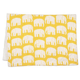 Nishikawa AE00600099Y Finlayson Elephant Skin Comforter, Single, Washable, Fluffy Color, Soft Texture, Yellow