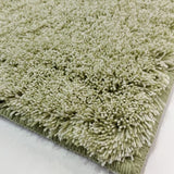 Senko M+home Natural Shaggy 2 Bath Mat, Green, Approx. 23.6 x 39.4 inches (60 x 100 cm), 32072