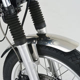 DAYTONA 39146 Short Front Fender, Stainless Steel Buffed Finish, SR500 (78-08), SR400 (78-20)