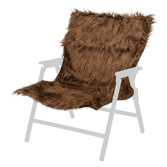 BUNDOK Chair Cover BD-120 Brushed for one person Warm