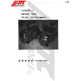 JTC TW-05AS-1 Vacuum PUMP, Electromagnetic Valve, A/C Air Conditioner Single Stage Vacuum PUMP MANIFOLD GAUGE R12 R134A