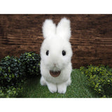 Plush suhuru Rabbit Sitting Gray , whites