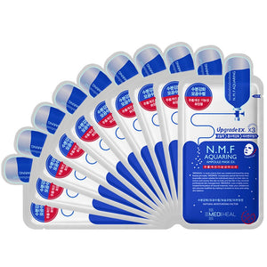 Mediheal Aquaring Ampoule Mask Pack of 10 / MEDIHEAL N.M.F Aquaring Ampoule Mask Pack of 10