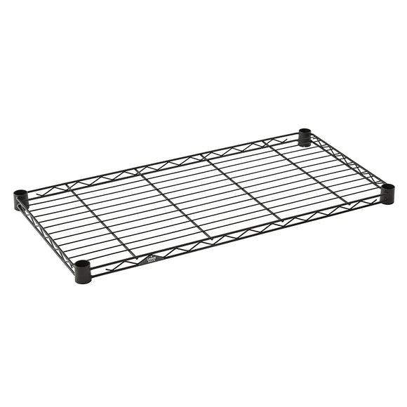 Doshisha NO8040-SS Luminous Steel Rack Noir Parts, Wire Shelf, Width 31.9 x Depth 16.1 inches (81 x 41 cm)