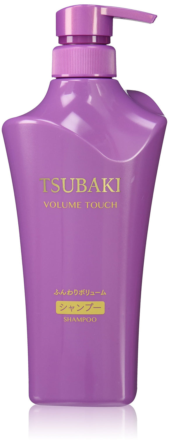TSUBAKI Volume Touch Shampoo (For Flat Roots), Jumbo Size, 16.9 fl oz (500 ml)
