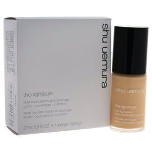 Shu Uemura The Light Bulb Fluid Foundation & Sponge 574