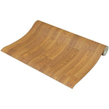 Freely-Cuttable Flooring Sheet Just Spread and You're Done Wood Grain White Approx. 35.4 x 39.4 Inches (90 x 100 cm)