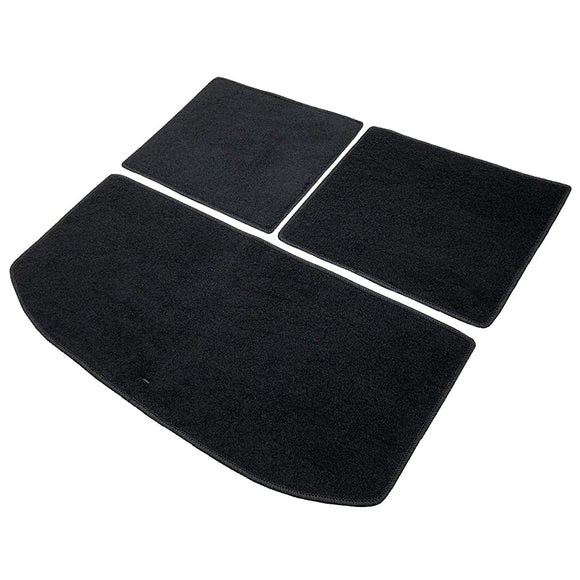 FENICE MA27S MA37S CAR MAT, Luggage Mat, Made in Japan (SUZUKI SOLIO BANDIT MA27S MA37S) Black, Anti-Slip Shape, Non-SLIP