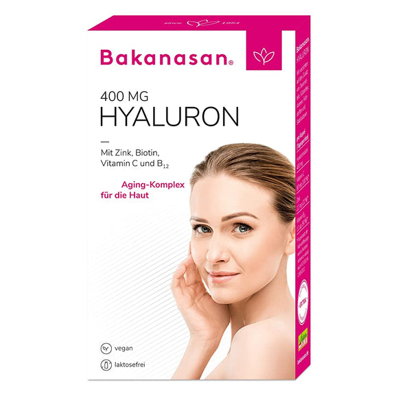 Bakanasan High Capacity Hyaluronic Capsule Hyaluronic Acid 400mg 30 days [Genuine Product]
