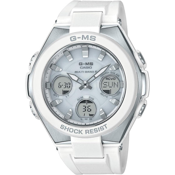 [Casio] Babygie Watch G-MS Radio Solar MSG-W100-7AJF Women's White