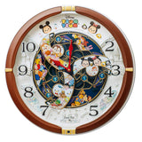 Seiko FW588B Wall Clock, Karakuri Clock, Character, Disney Tsum Tsum Analog
