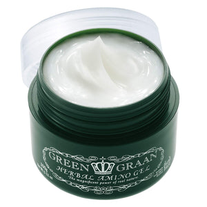 GREEN GRAN (Herbal amino gel / 100g) All-in-one (Concentrated gel cream) Moisturizing rough skin Hatomugi High-concentration oxygen water