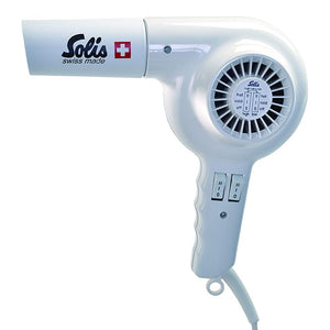 Solis Professional Hairdryer, Solis 315 ION Technology, Perfect for Blow-Drying, White
