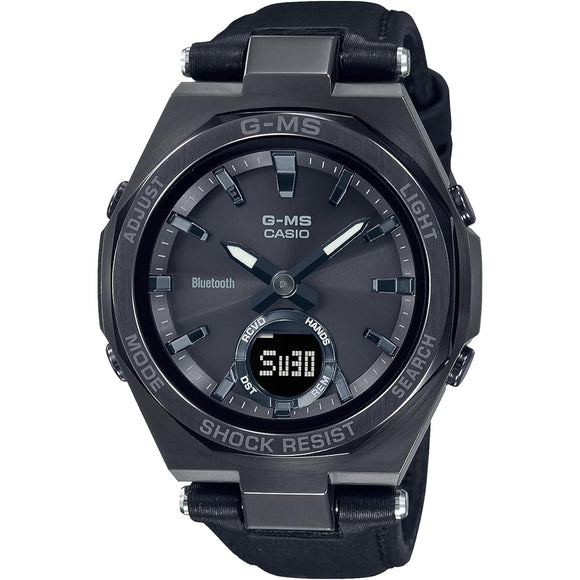 [Casio] Babygie Watch [Domestic Genuine] G-MS Bluetooth Equipped with Solar MSG-B100RL-1AJF Women's Black