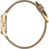 [Citizen] Wicca Solar Tech Waterproof Day & Date Popular Leather Strap White KH3-525-90 Women's Beige