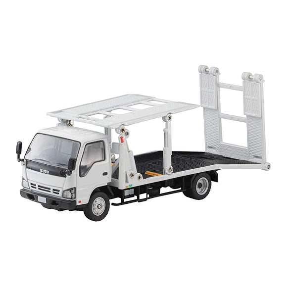Tomica Limited Vintage Neo 1/64 LV-N191a Isuzu Elf Flower Viewing Stand Car Safety Loader Big Wide White Finished Product