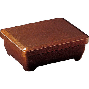 Fukui Craft Heavy Box Tea, 6.9 x 5.5 x 2.6 inches (17.7 x 14 x 6.7 cm), Unagi no Unoshige Korin Rashiuchi Ceramics 5-735-1