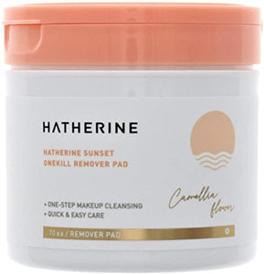 HATHERINE Sunset One Kill Remover Pad (makeup remover cleansing) 70 sheets