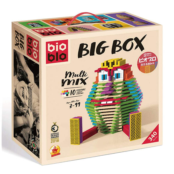 Bioblo Big Box (Washable Wooden Vine Wood) (340 Piece)