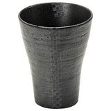 Mino Burn Soju Cup Set of 5 Black Glaze Intensity 418 - 12 - 41E (5)