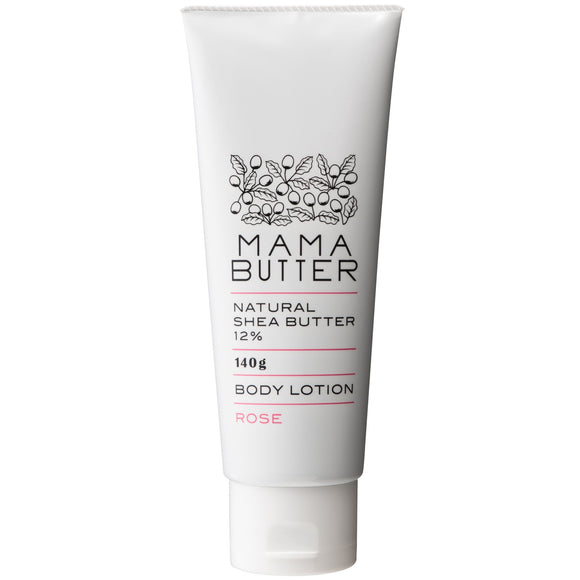 Mama Butter Additive-Free Body Lotion Rose [Highly Moisturizing with Shea Butter] 140g 140g